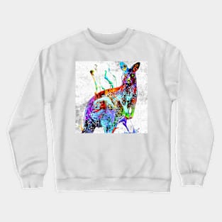 Kangaroo Grunge Crewneck Sweatshirt